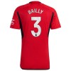 Maillot de Supporter Manchester United Bailly 3 Domicile 2023-24 Pour Homme